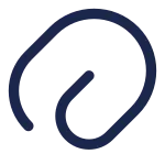 Paperclip Rounded 2 SVG Icon